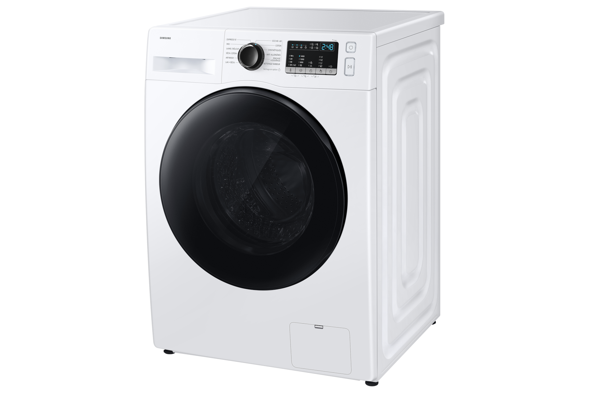 Lave-linge séchant (Combo) AI Ecobubble 8kg + 6kg  R-Perspective White 