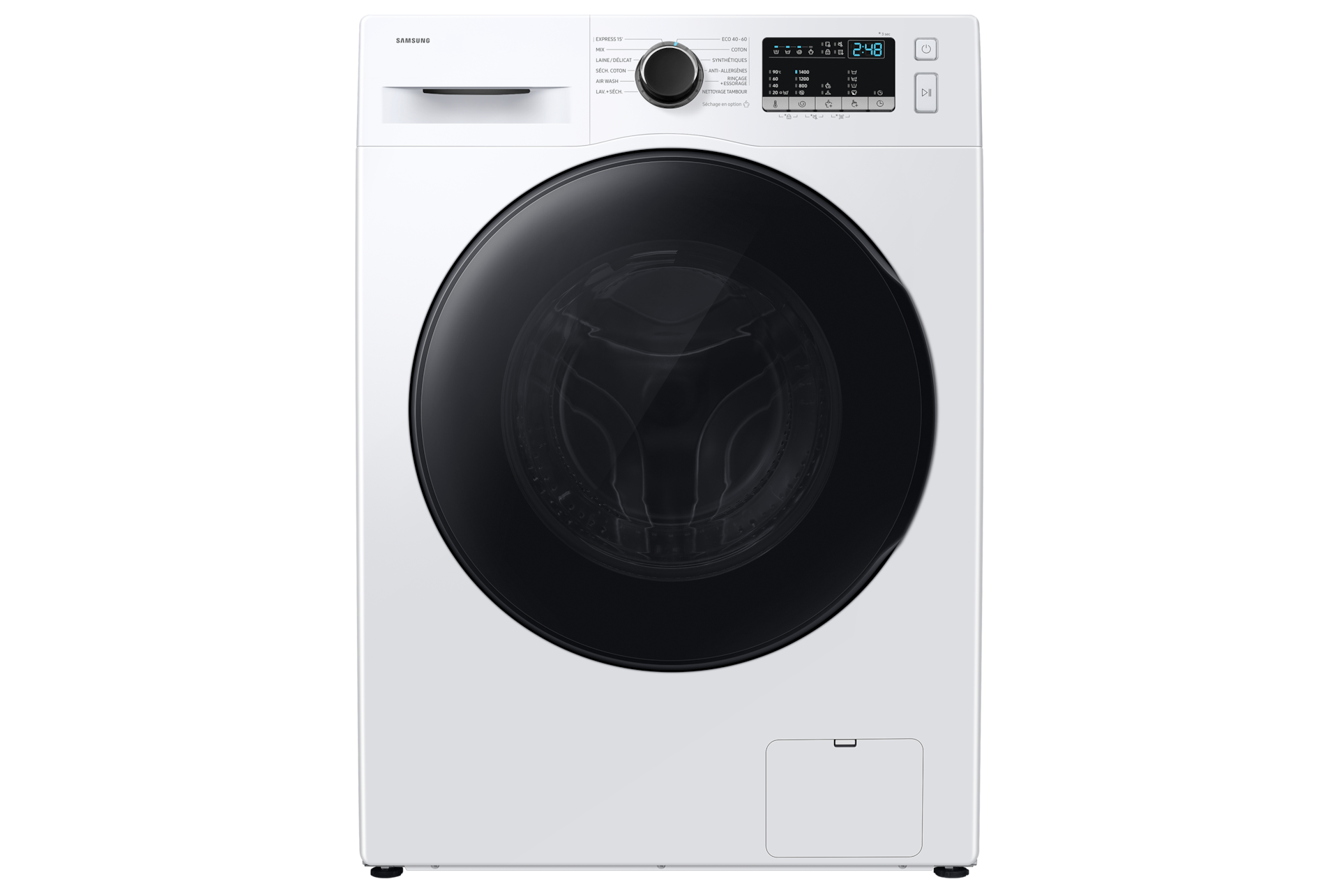Lave-linge séchant (Combo) AI Ecobubble 8kg + 6kg  Front White 