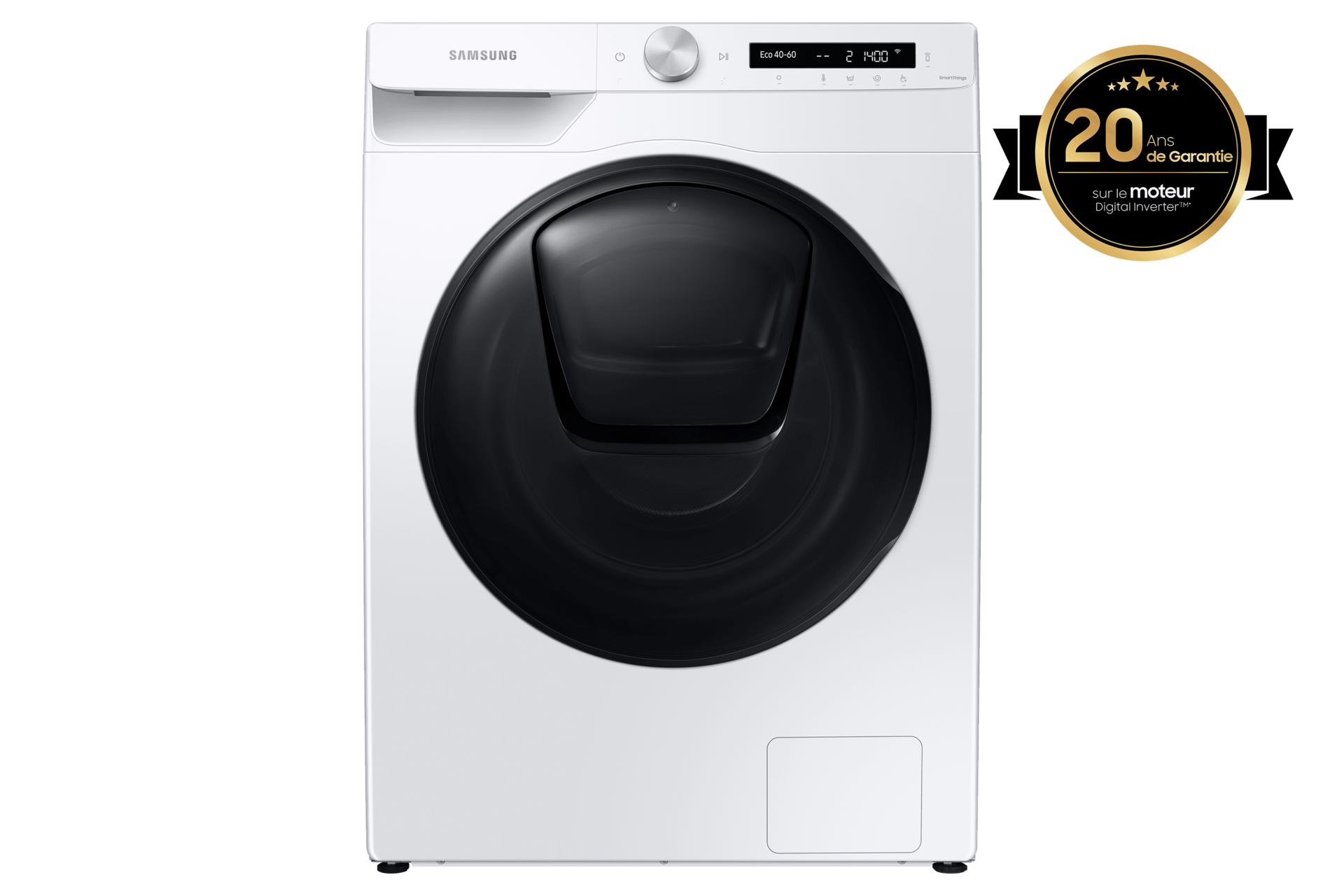 Samsung WW80T554DTW - Machine à laver - WiFi - largeur : 60 cm - profondeur  : 55 cm - hauteur : 85 cm - chargement frontal - 8 kg - 1400 tours/min -  blanc - Lave-linge hublot - Achat & prix