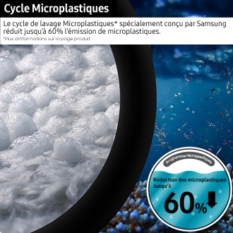 Lave-linge séchant EcoBubble 9kg + 6kg Blanc