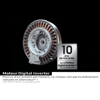 Lave-linge Ecobubble 20kg Blanc