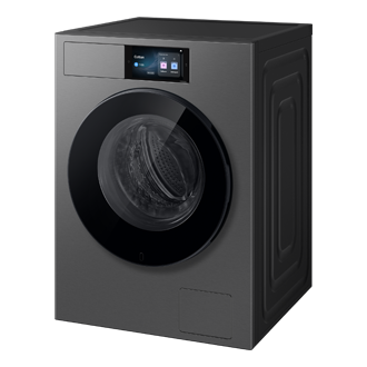 Lave-linge Hublot Écran intelligent 9 kg R-Perspective Gray 