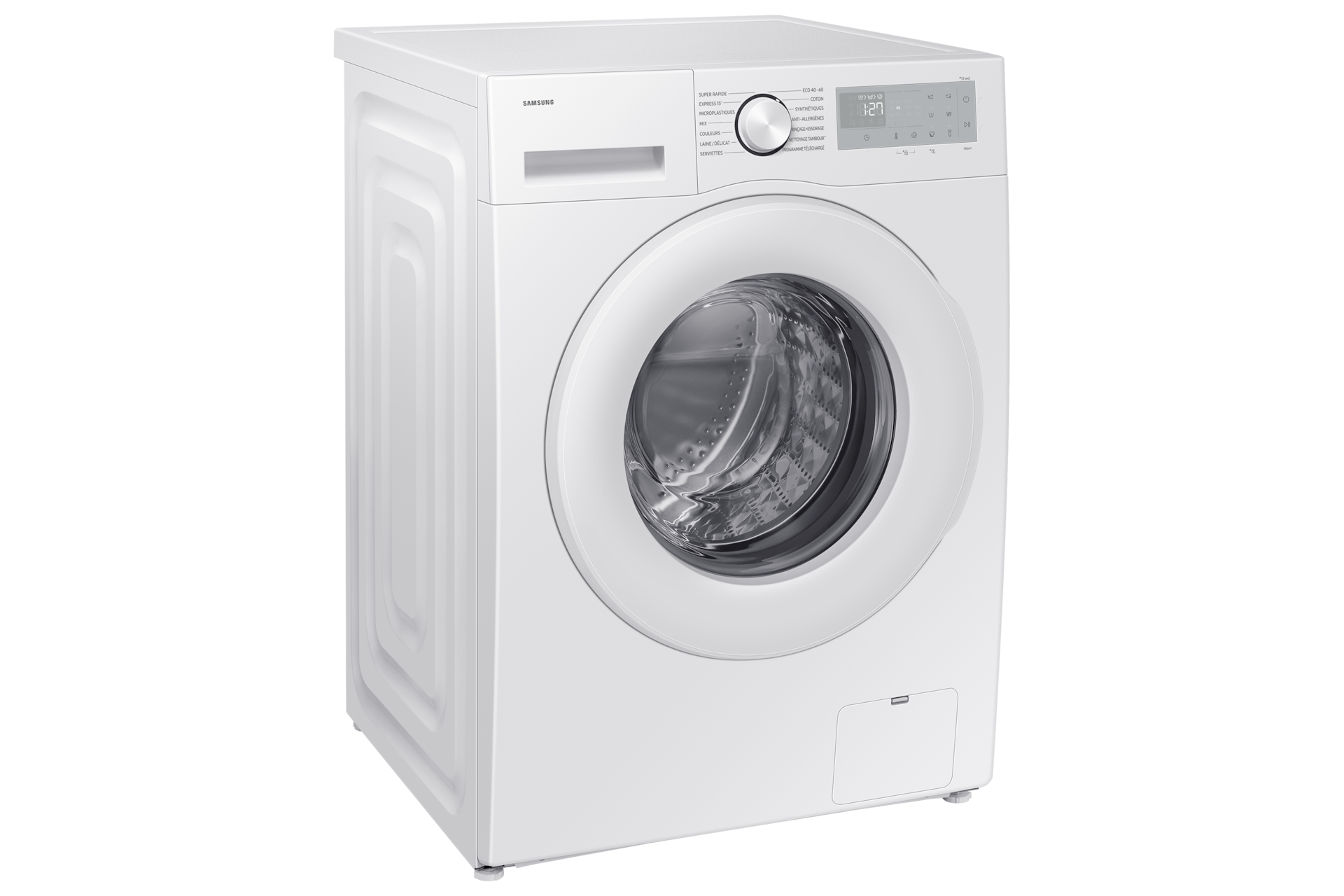 Lave-linge Ecobubble 10kg WW10FG5U34THEF L-perspective White 