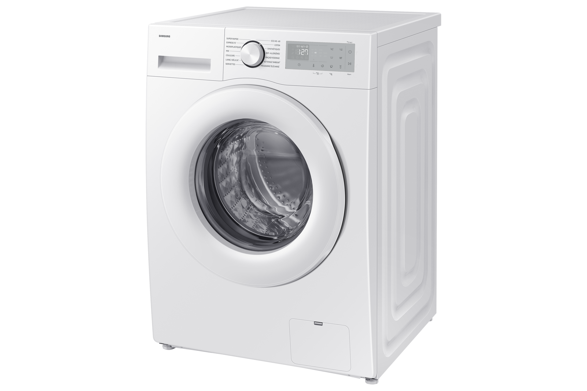 Lave-linge Ecobubble 10kg WW10FG5U34THEF R-perspective White 