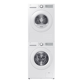 Lave-linge Ecobubble 10kg WW10FG5U34THEF Stack-Front-Door-Closed White 