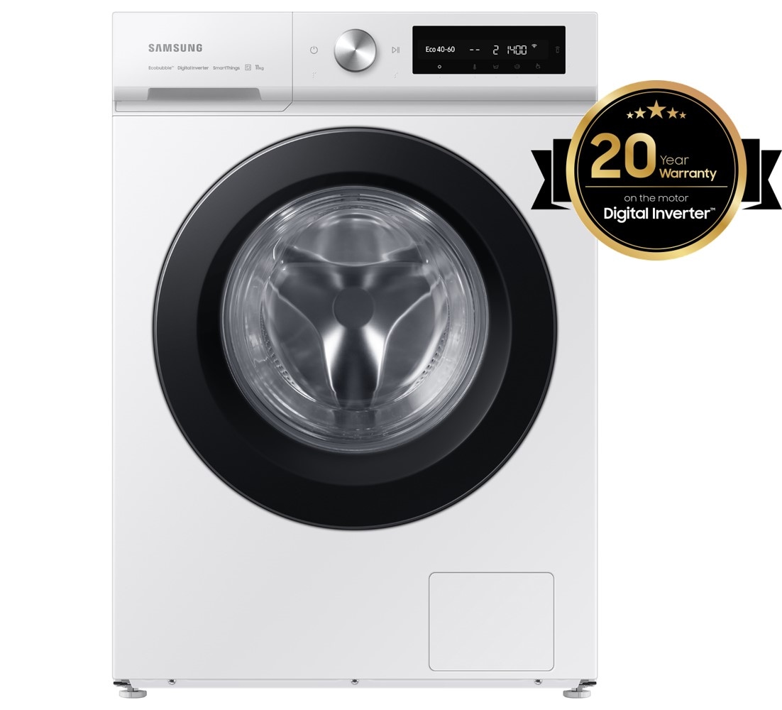 Samsung - lave-linge hublot 11kg 1400tours/min ww11bb534daws3 - bespoke ai  DART-7110944 - Conforama