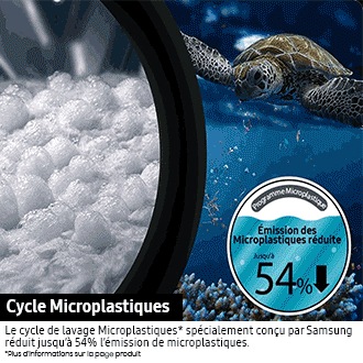 Lave-linge EcoBubble 11kg Blanc