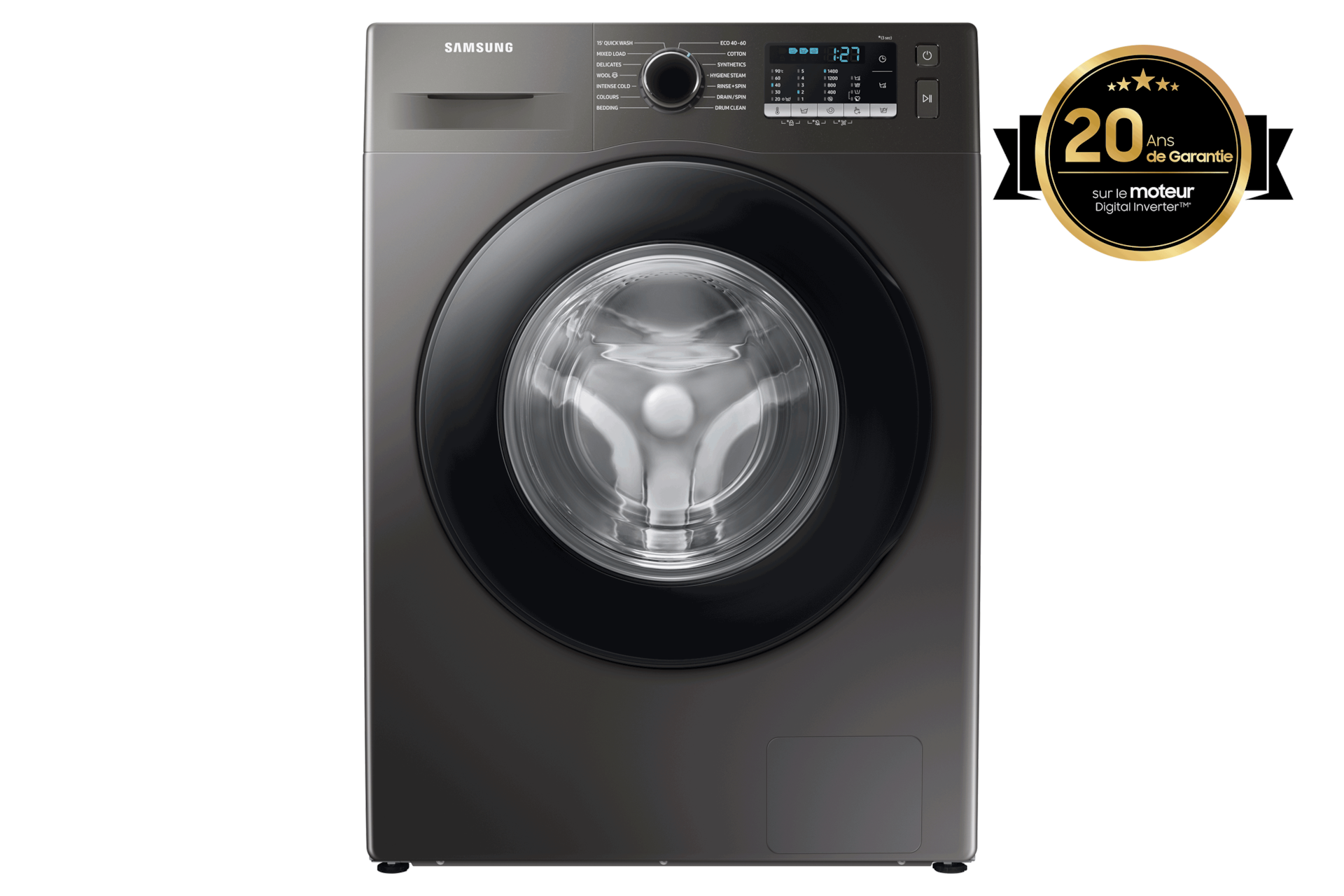 Lave-linge hublot séchant SAMSUNG WD70T4046EW 7kg Blanc - Tous les