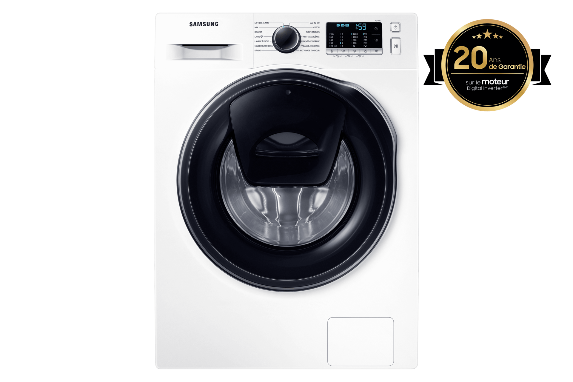 Lave-linge AddWash™ 8kg - WW8NK52E0VW