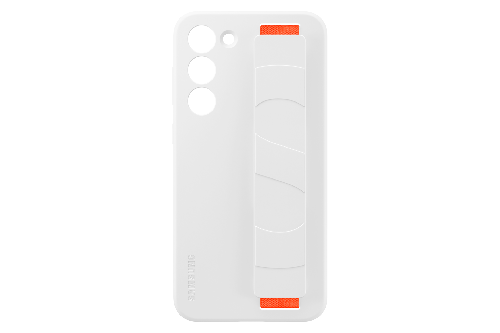 Samsung Θήκη Silicone Grip (Galaxy S23+) - White