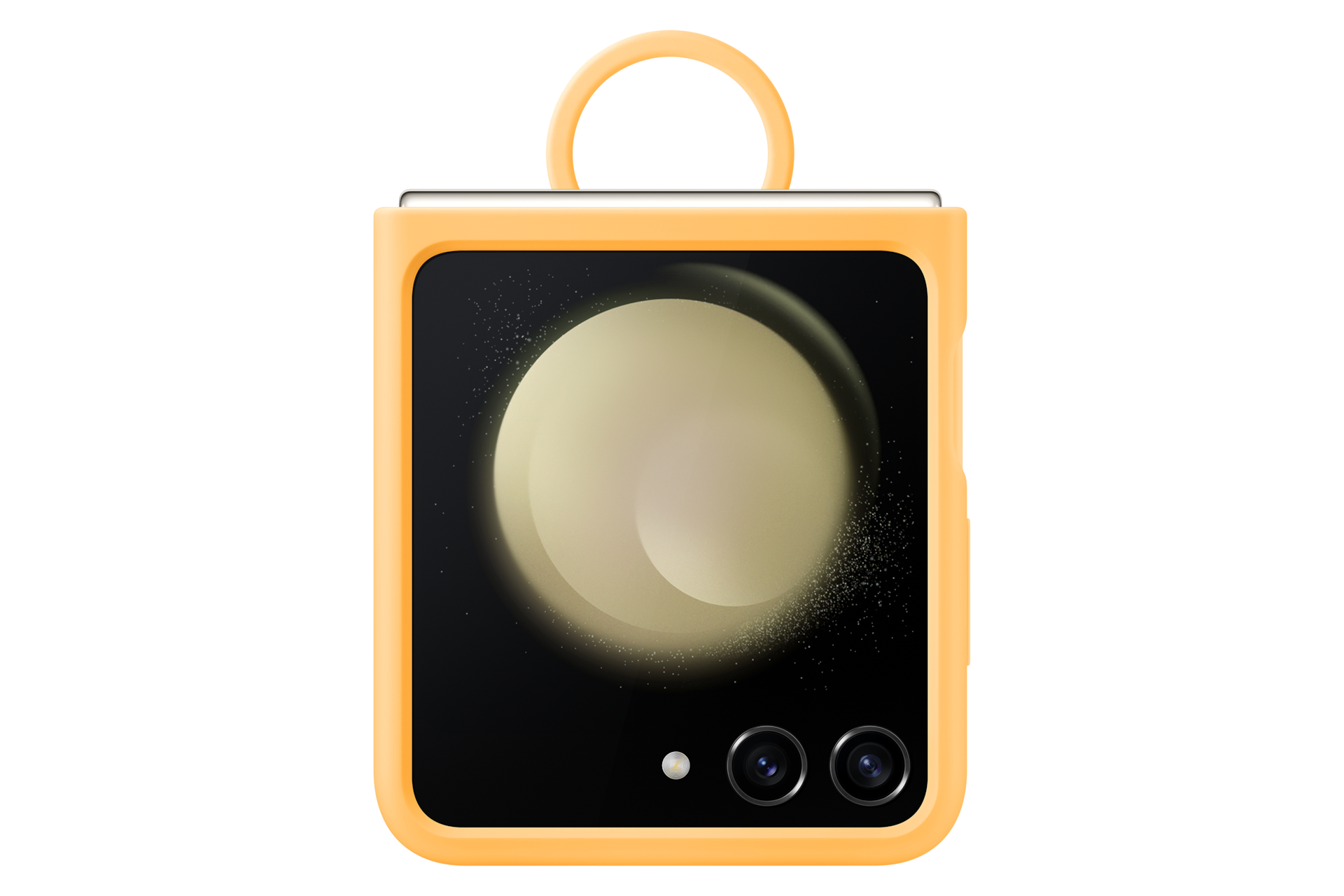 Samsung Θήκη Σιλικόνης με Ring (Galaxy Z Flip5) - Apricot