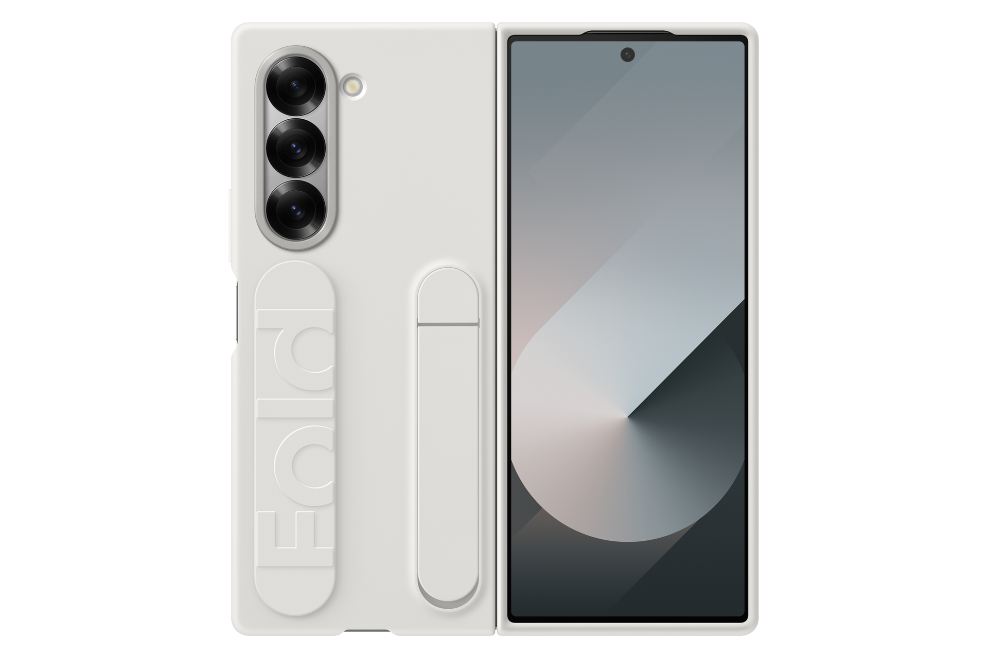 Samsung Galaxy Z Fold6 Silicone Case - White