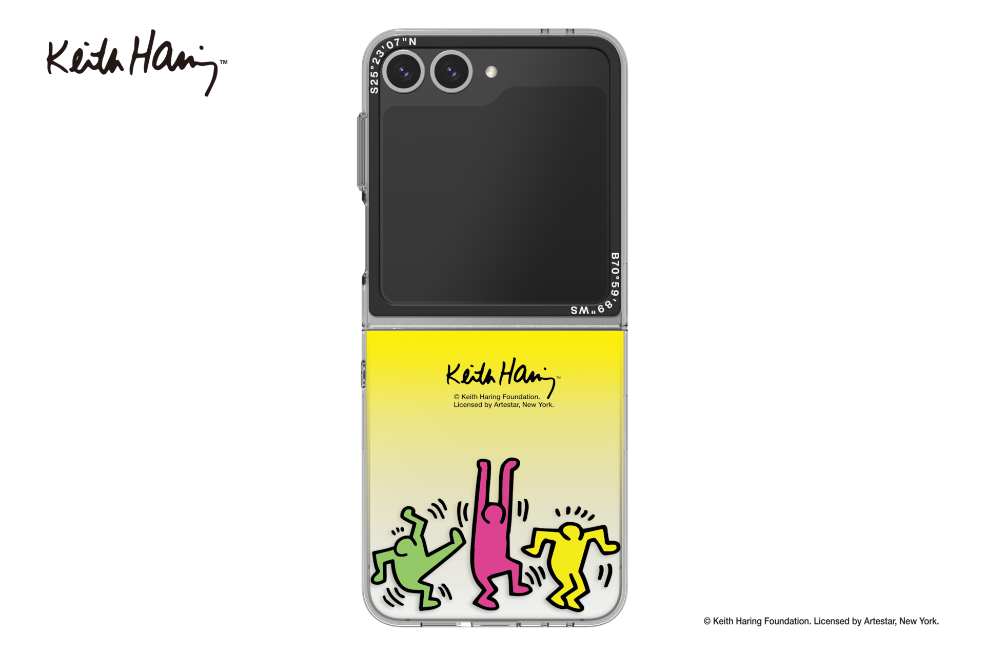 Samsung Keith Haring Slim Case για Galaxy Z Flip6 - Χρυσό
