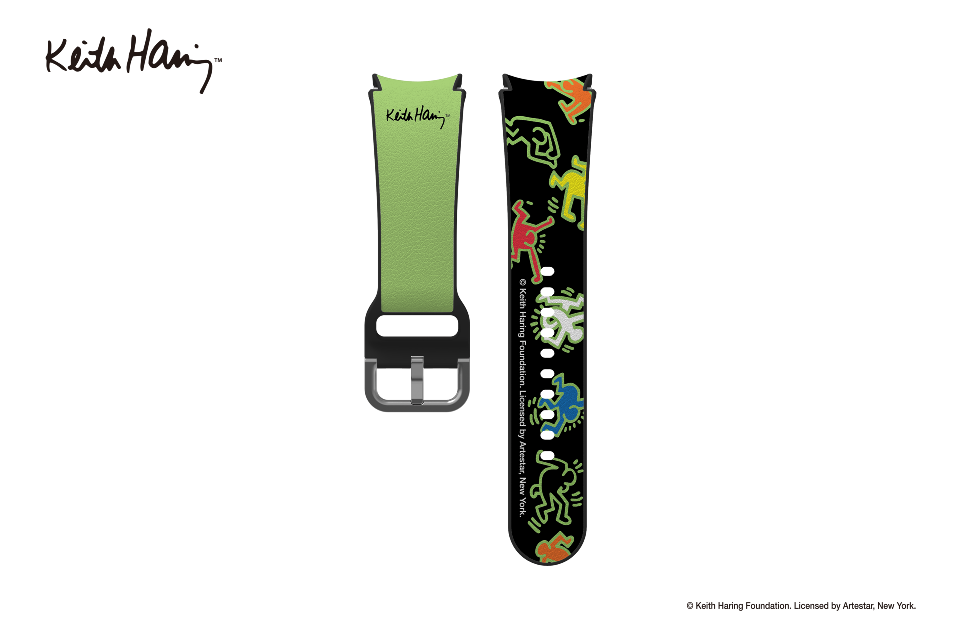 Samsung Keith Haring Watch Strap για Galaxy Watch7 - Green