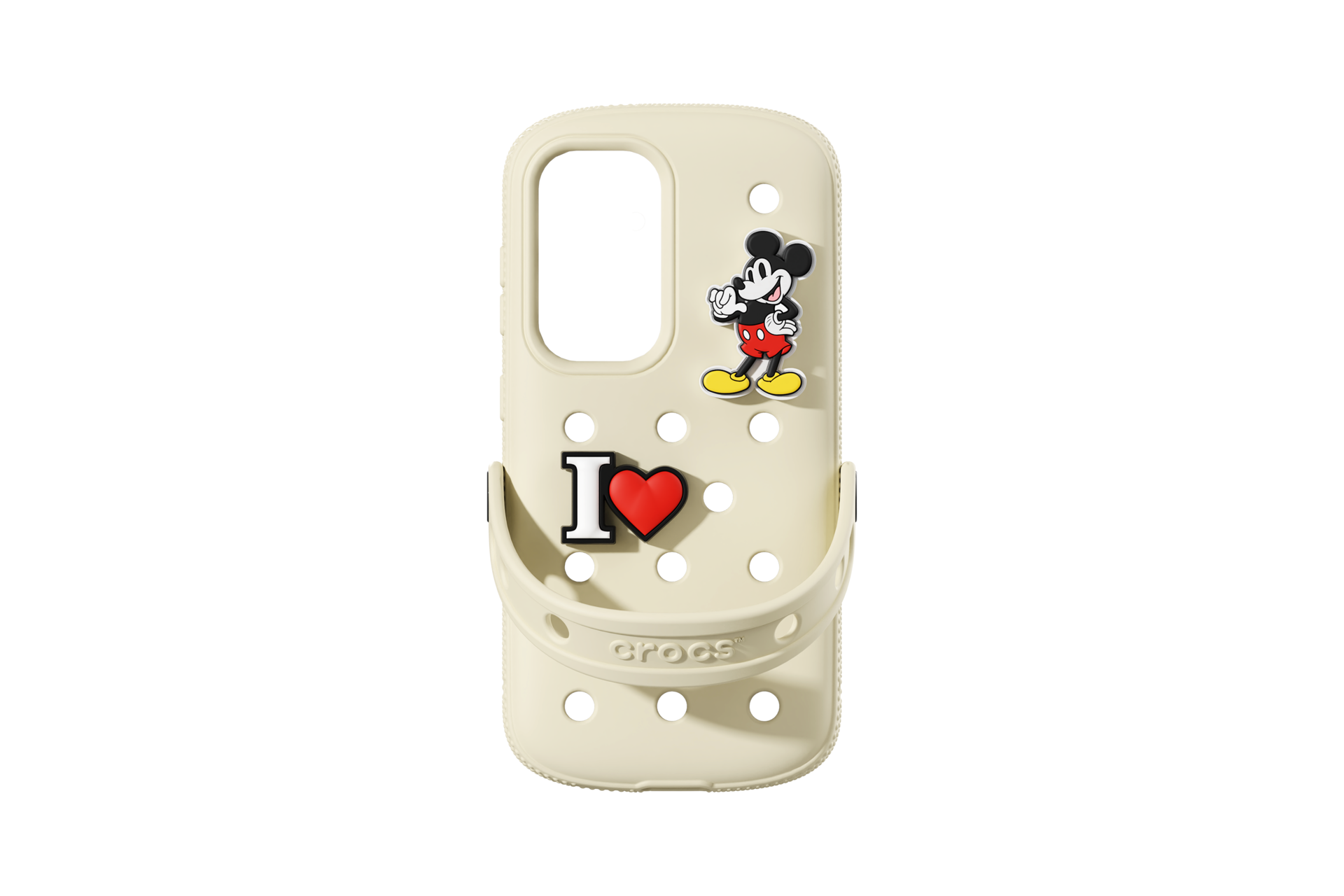 Samsung Crocs Case for Galaxy S25 - Bone