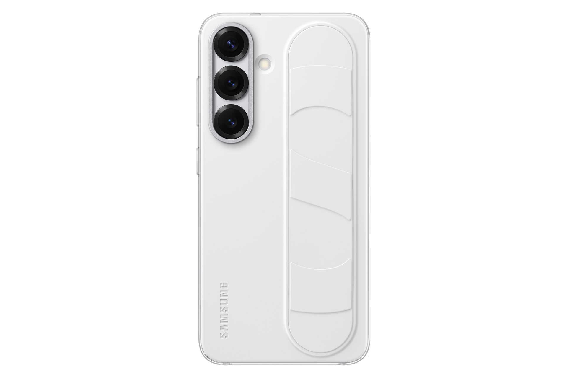 Samsung Galaxy S25 Standing Grip Case - White