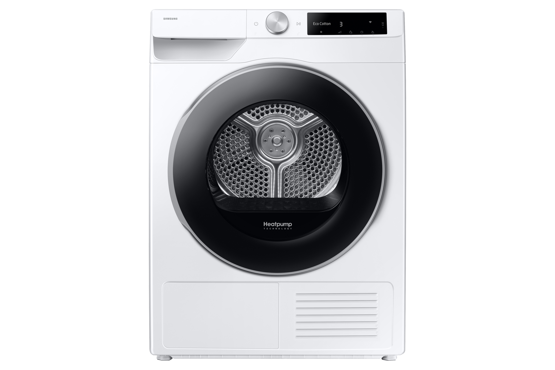 Samsung 9kg Στεγνωτήριο με Κλάση ενεργειακής απόδοσης A και AI Dry+, Λευκό