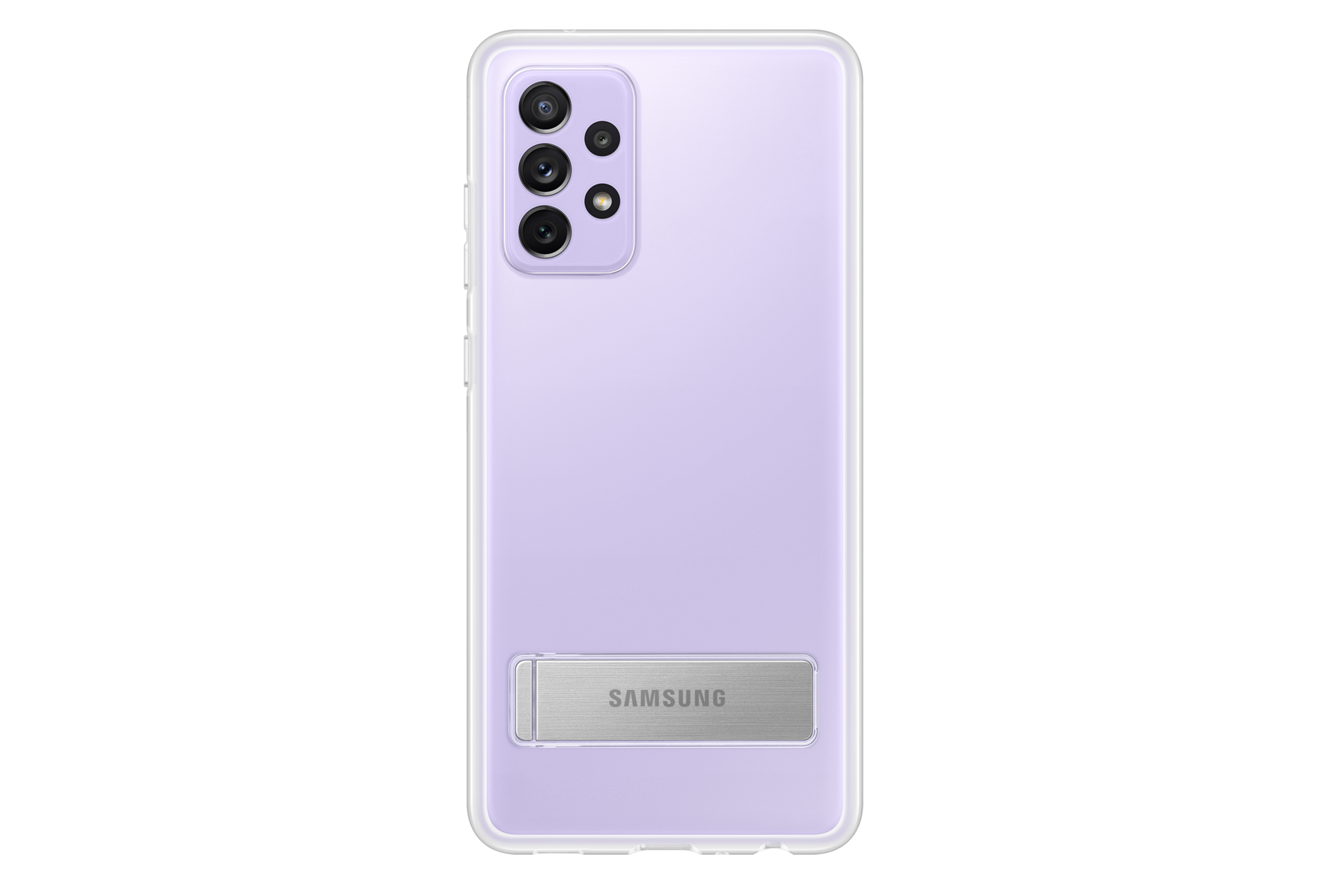 Samsung Θήκη Clear Standing (Galaxy A72) - Transparent