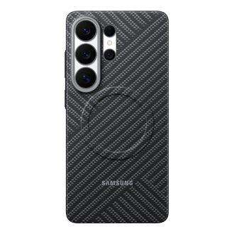 Galaxy S26 Ultra Carbon Magnet Case EF-KS948 Front Dark Gray 