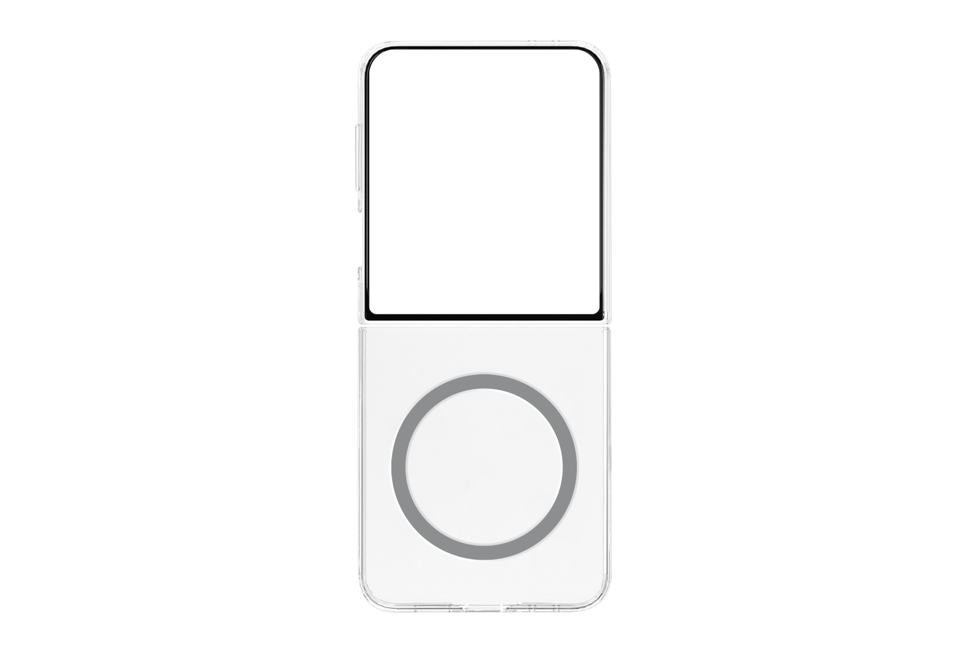 Samsung Galaxy Z Flip7 Clear Magnet Case - Transparent