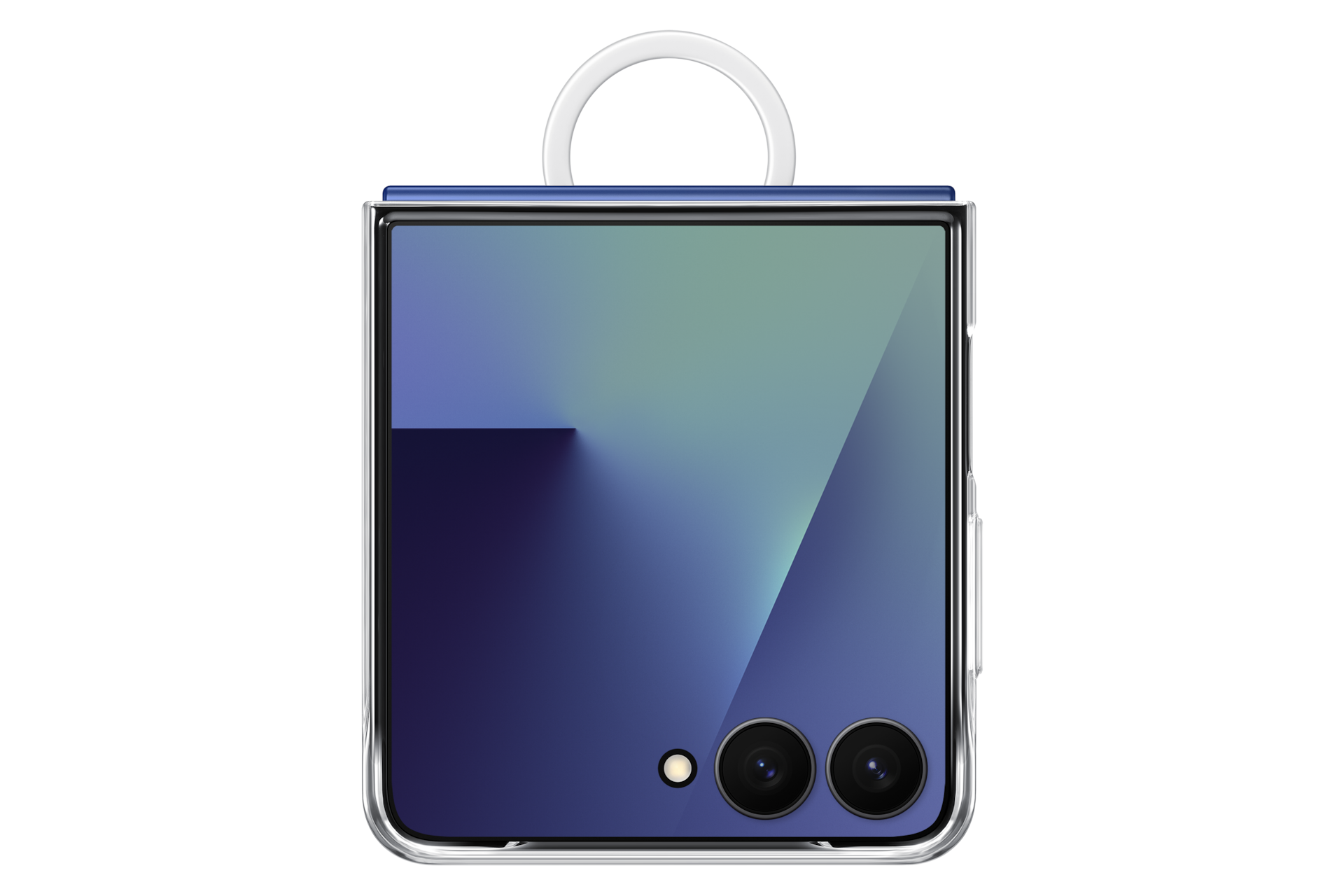 Samsung Galaxy Z Flip7 Ring Case (Clear) - Transparent
