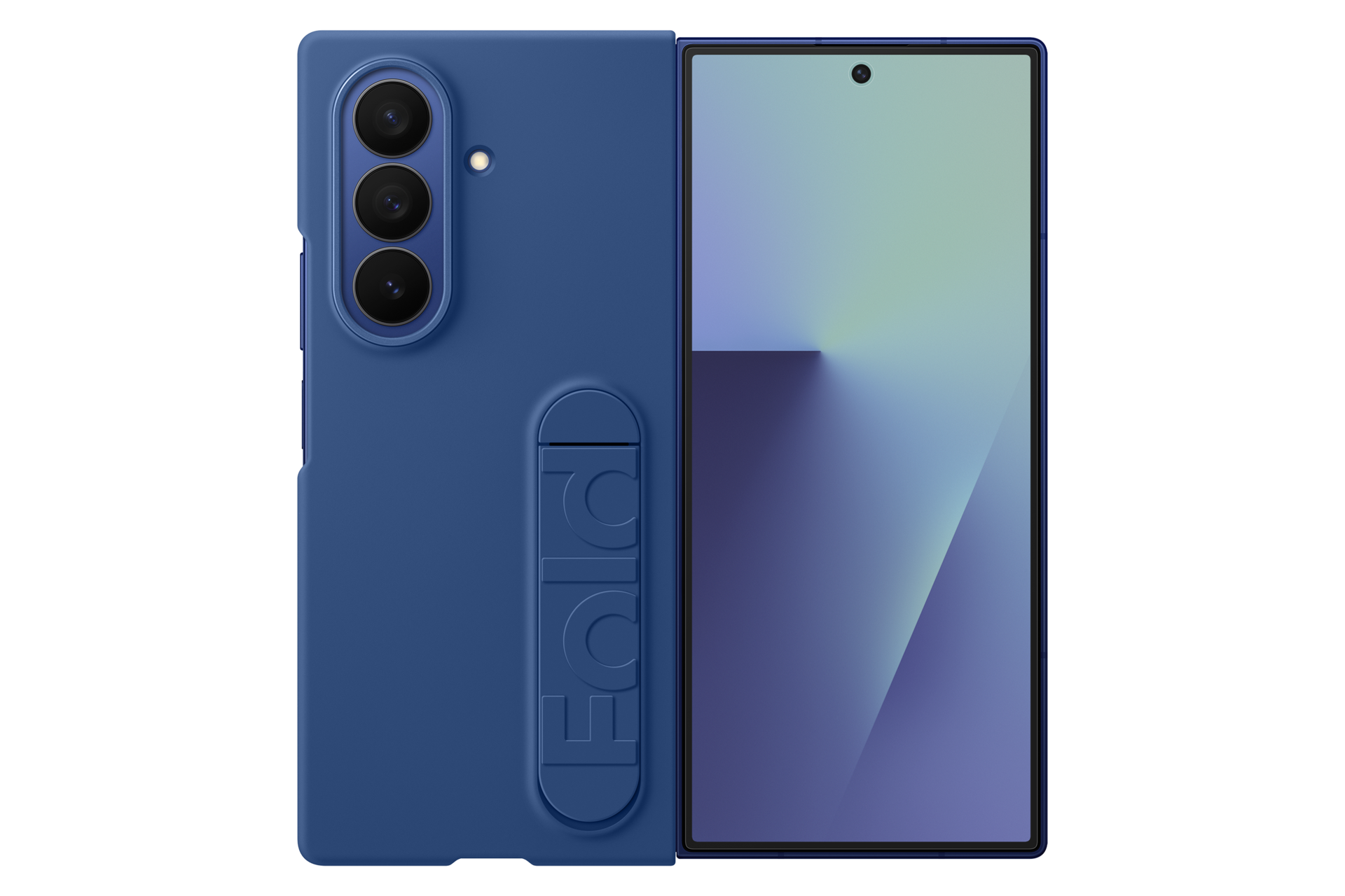 Samsung Galaxy Z Fold7 Silicone Case - Blue