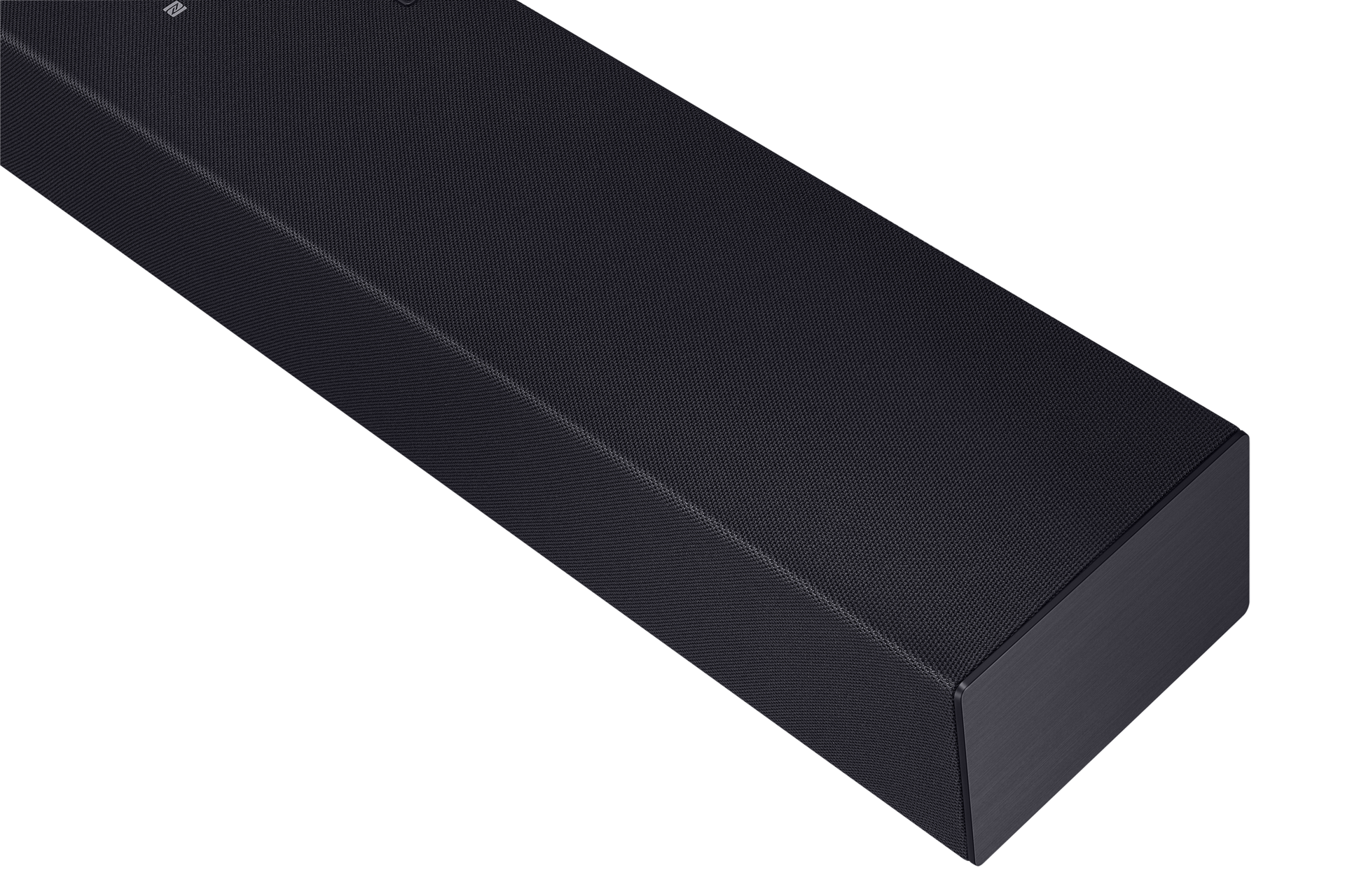 B-series Soundbar HW-B400F 2.0 ch Subwoofer (2025) Detail-Top Black 