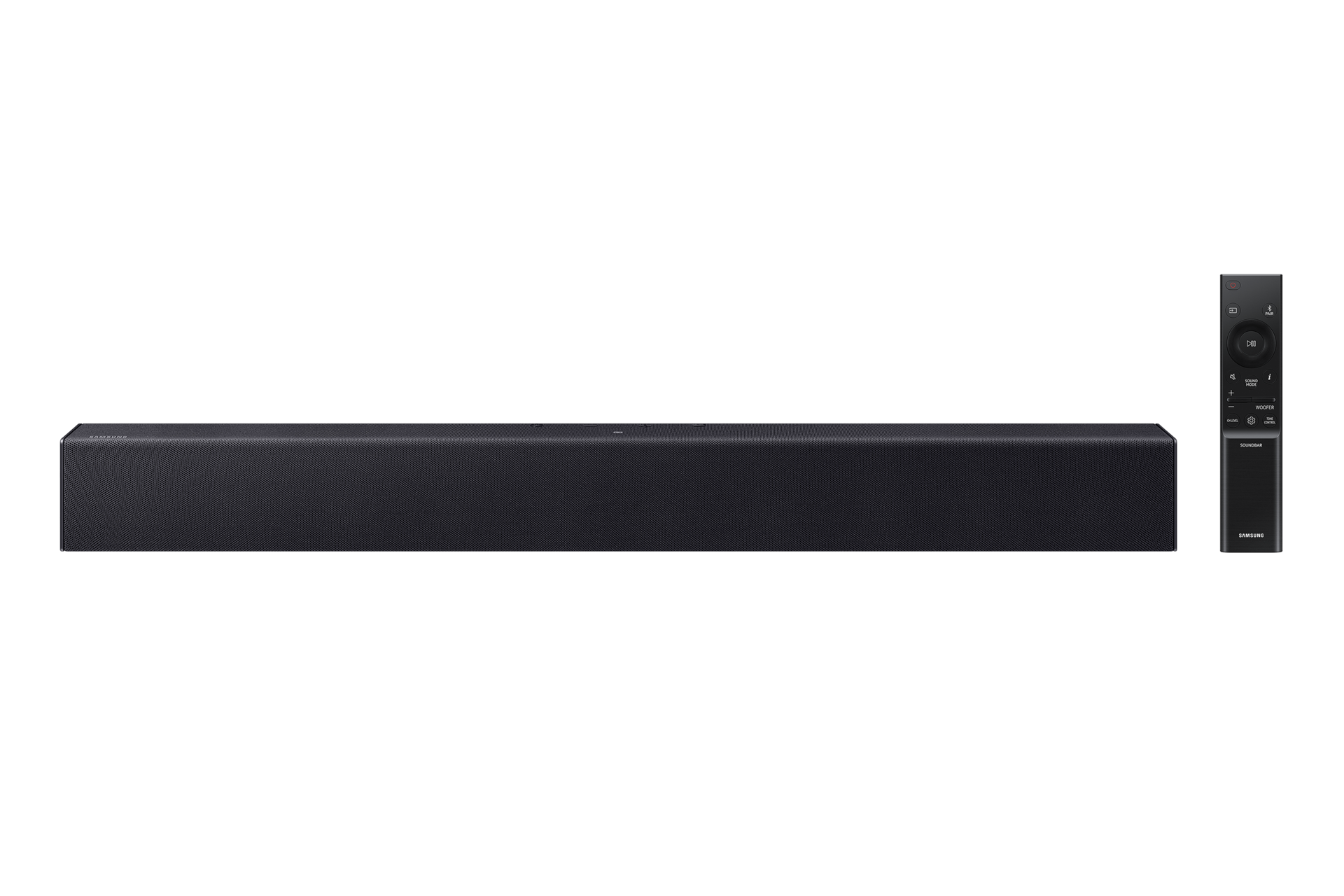 B-series Soundbar HW-B400F 2.0 ch Subwoofer (2025) Set-remote Black 