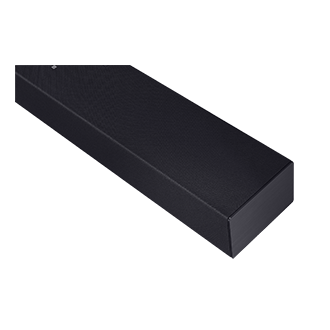 B-series Soundbar HW-B400F 2.0 ch Subwoofer (2025) Detail-Top Black 