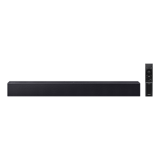 B-series Soundbar HW-B400F 2.0 ch Subwoofer (2025) Set-remote Black 