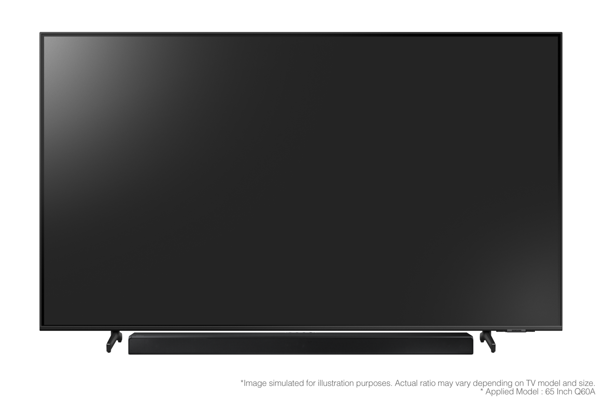 with-tv-front Black