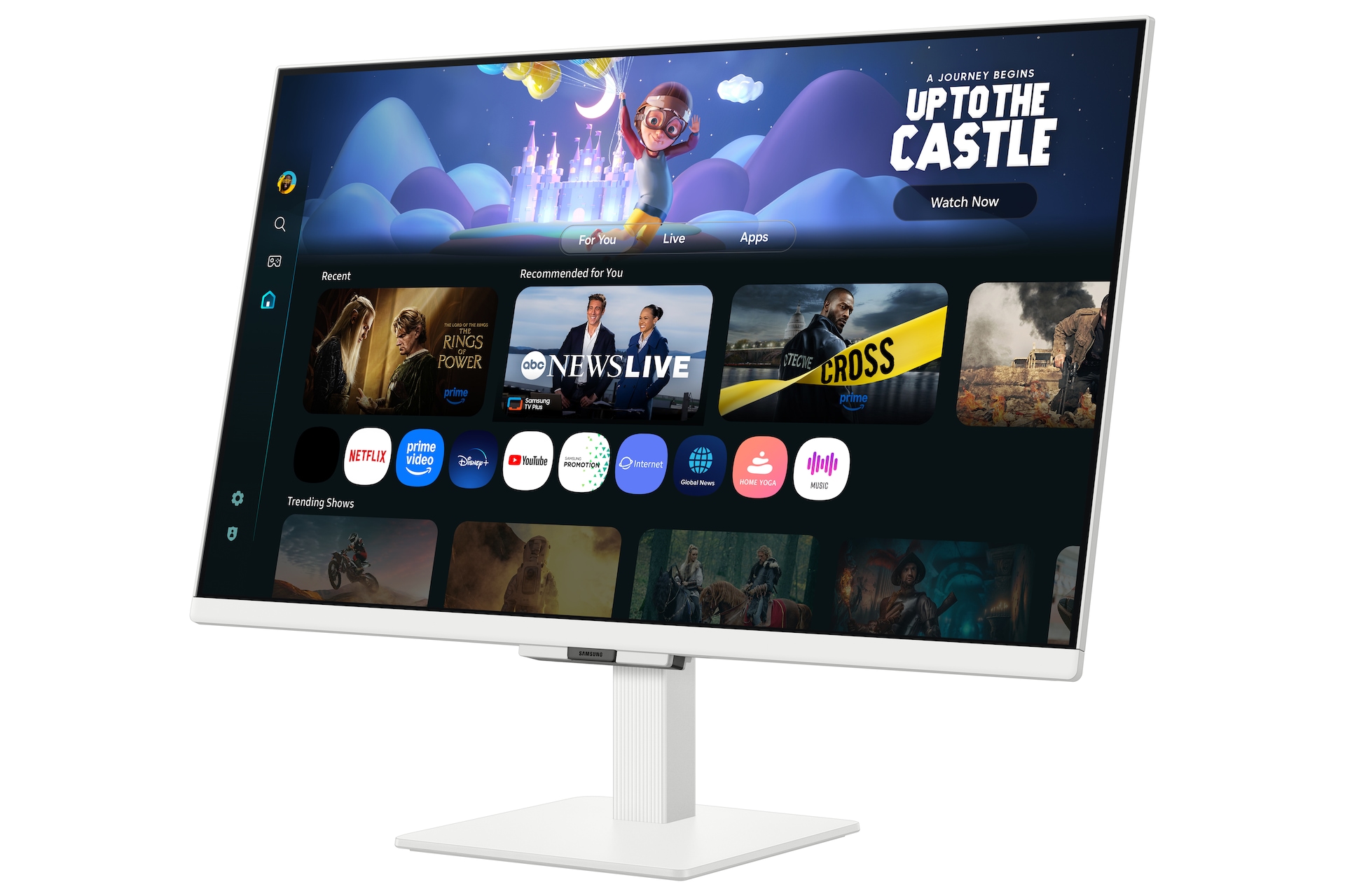 27" Smart Monitor M5 M50F FHD Low-Dynamic White 