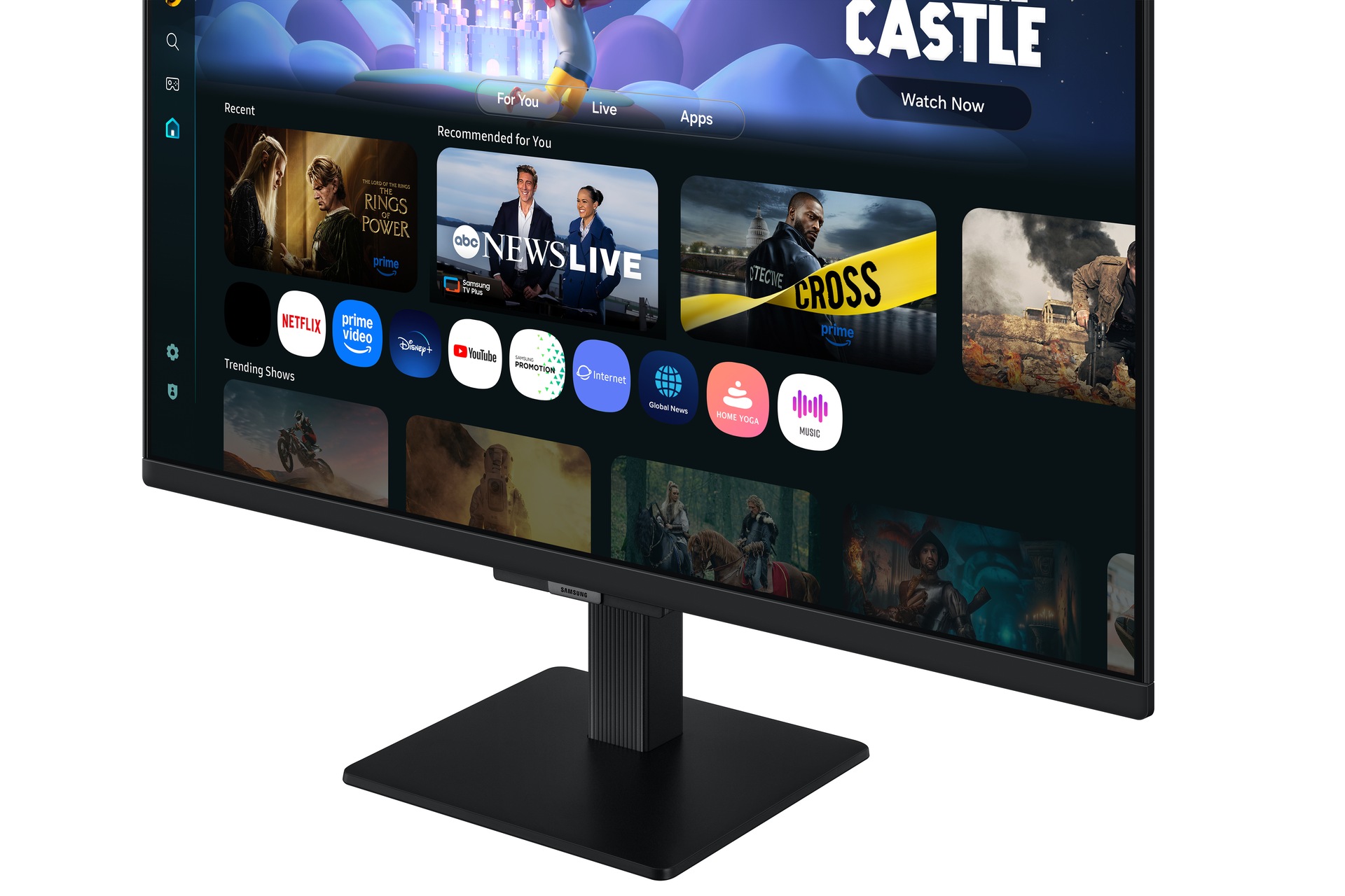 32" Smart Monitor M5 M50F FHD (Black) Detail Black 