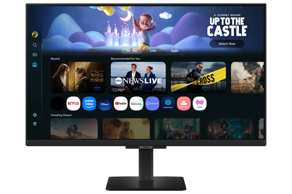 32" Smart Monitor M5 M50F FHD (Black) Front2 Black 