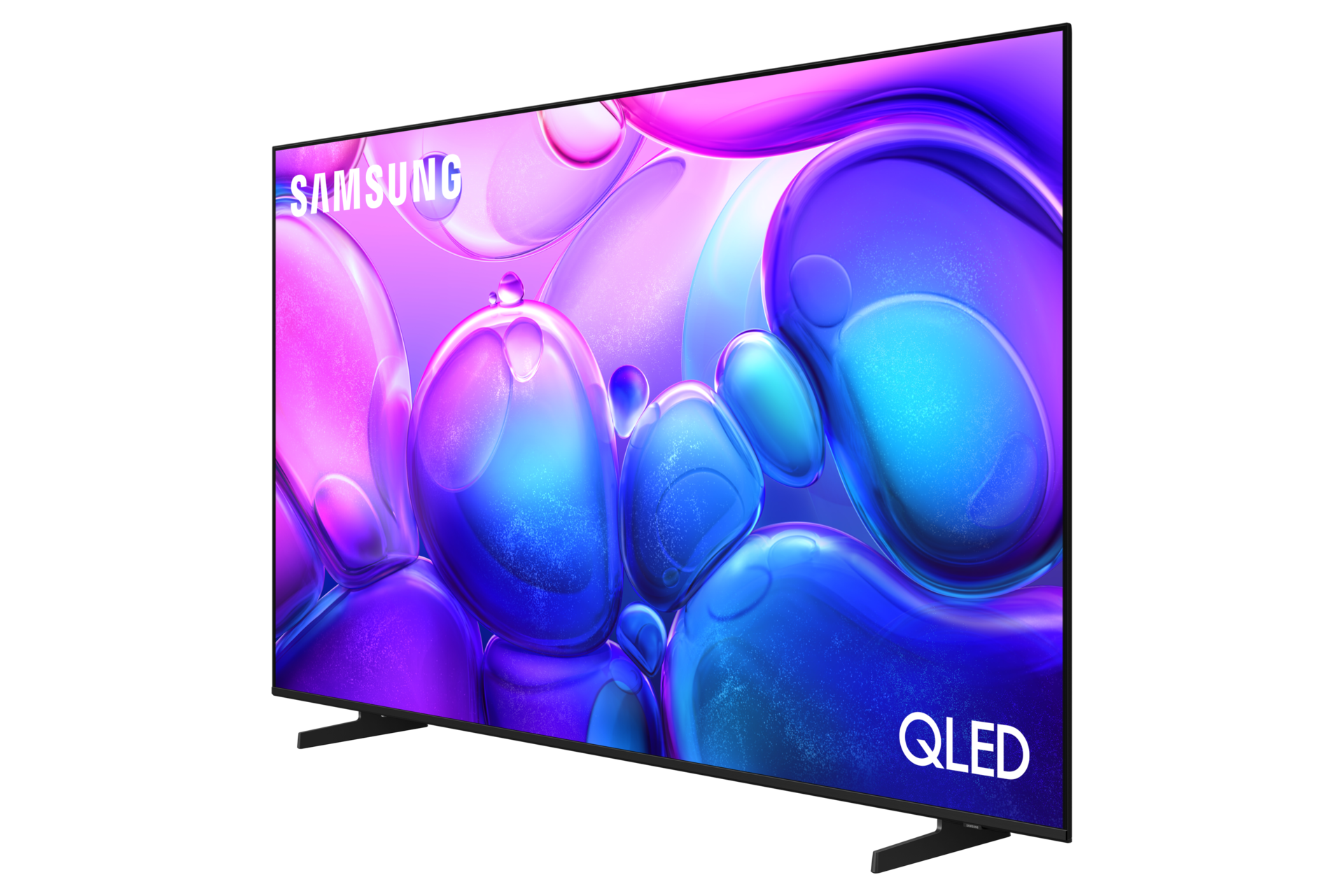 QLED Q6F 4K Smart TV (2025) R-Perspective Black 