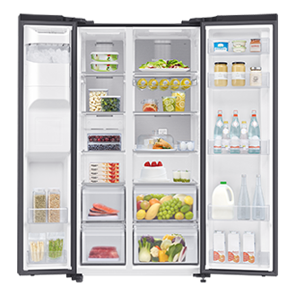 front-open-with-food Black