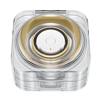 closed-w--ring Titanium Gold