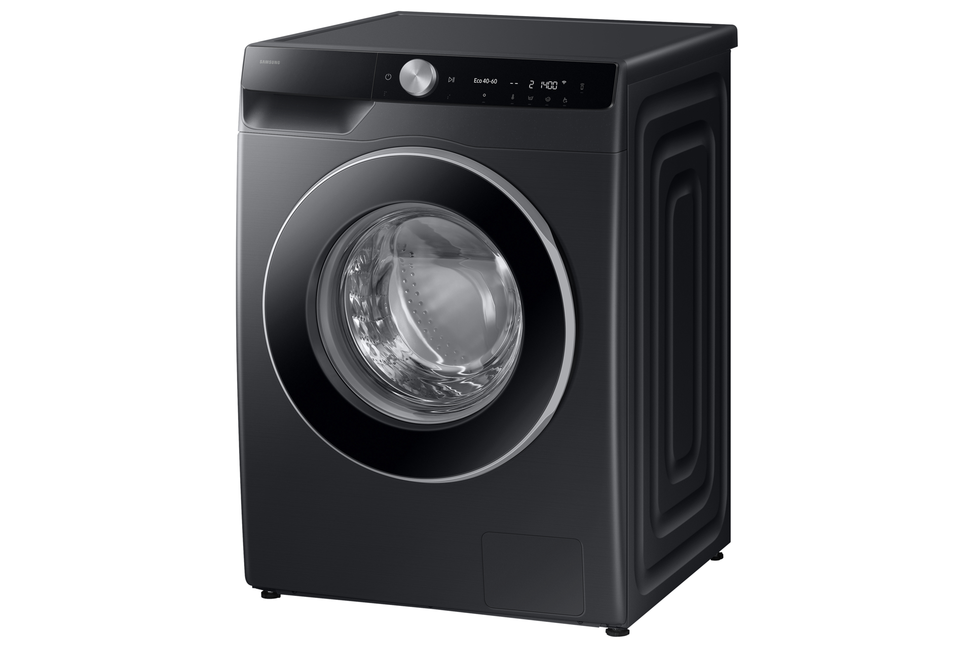 10kg Laundry με SmartThings AI Energy mode και Grade A Energy Efficiency WW10FG6U94LBU4 R-Perspective Black 