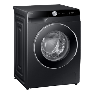 10kg Laundry με SmartThings AI Energy mode και Grade A Energy Efficiency WW10FG6U94LBU4 L-Perspective Black 