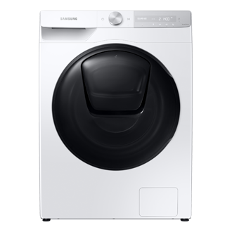 WW8500T (WW80T854ABH/S6) Πλυντήριο με μπροστινή πόρτα, Ecobubble™, Έλεγχος AI, QuickDrive™ Λευκό