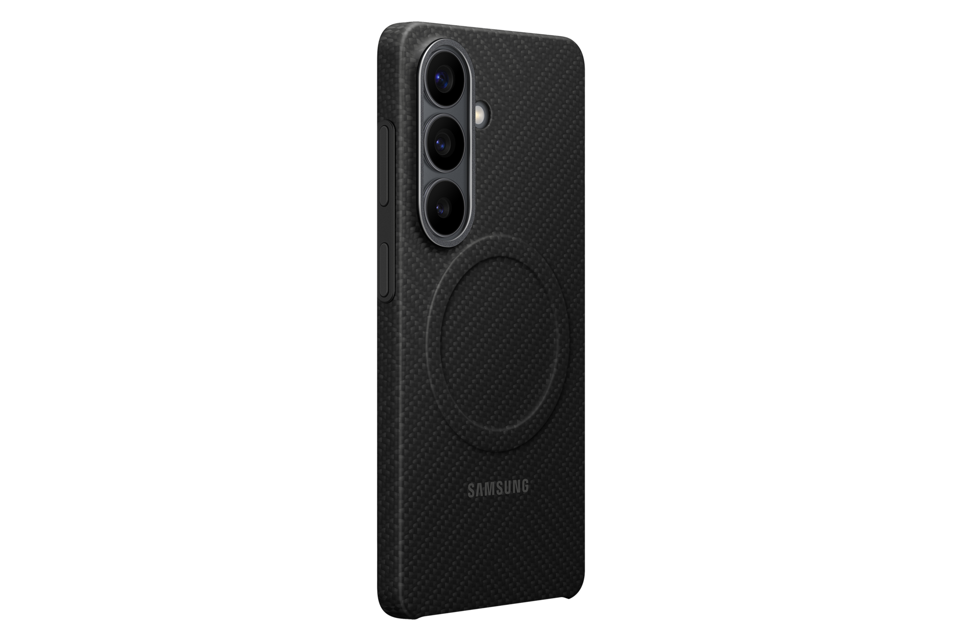 Galaxy S26 碳纖磁吸保護殼 Dynamic Black 