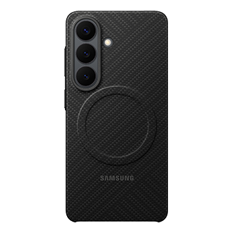 Galaxy S26 碳纖磁吸保護殼 Front Black 
