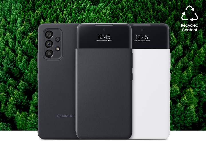 Galaxy A53 5G 透視感應保護套黑色| 三星電子香港