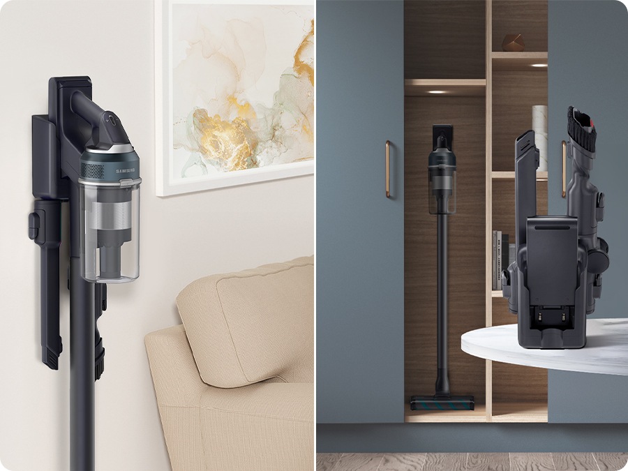 The 2-in-1 Charging Station supports mounted wall charging and a stand-alone charging.