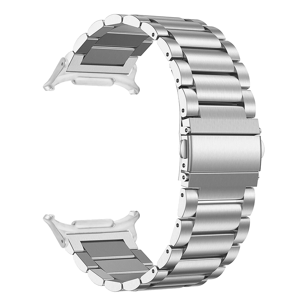 Galaxy Watch Ultra 三鏈不鏽鋼錶帶 Silver