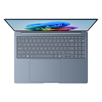 Galaxy Book6 Edge (16", X2 Elite, 32GB), a Copilot+ PC Top-Open Denim Blue 
