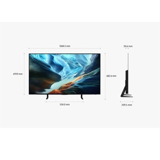 48" OLED S90H 4K Samsung Vision AI Smart TV (2026) Graphite