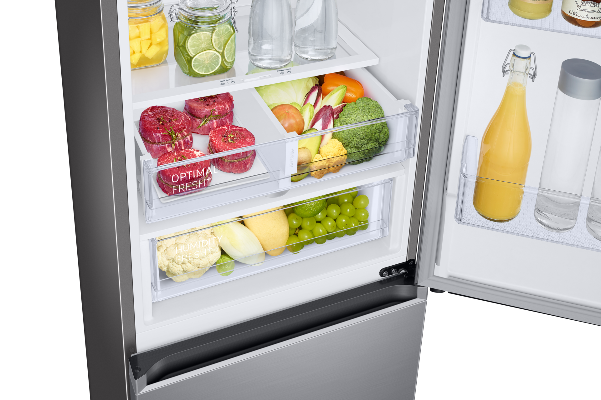 Bottom Mount Freezer RB34F675DB1/SH RB34F675DS9/SH Detail-2Temp-Zone2 Silver 