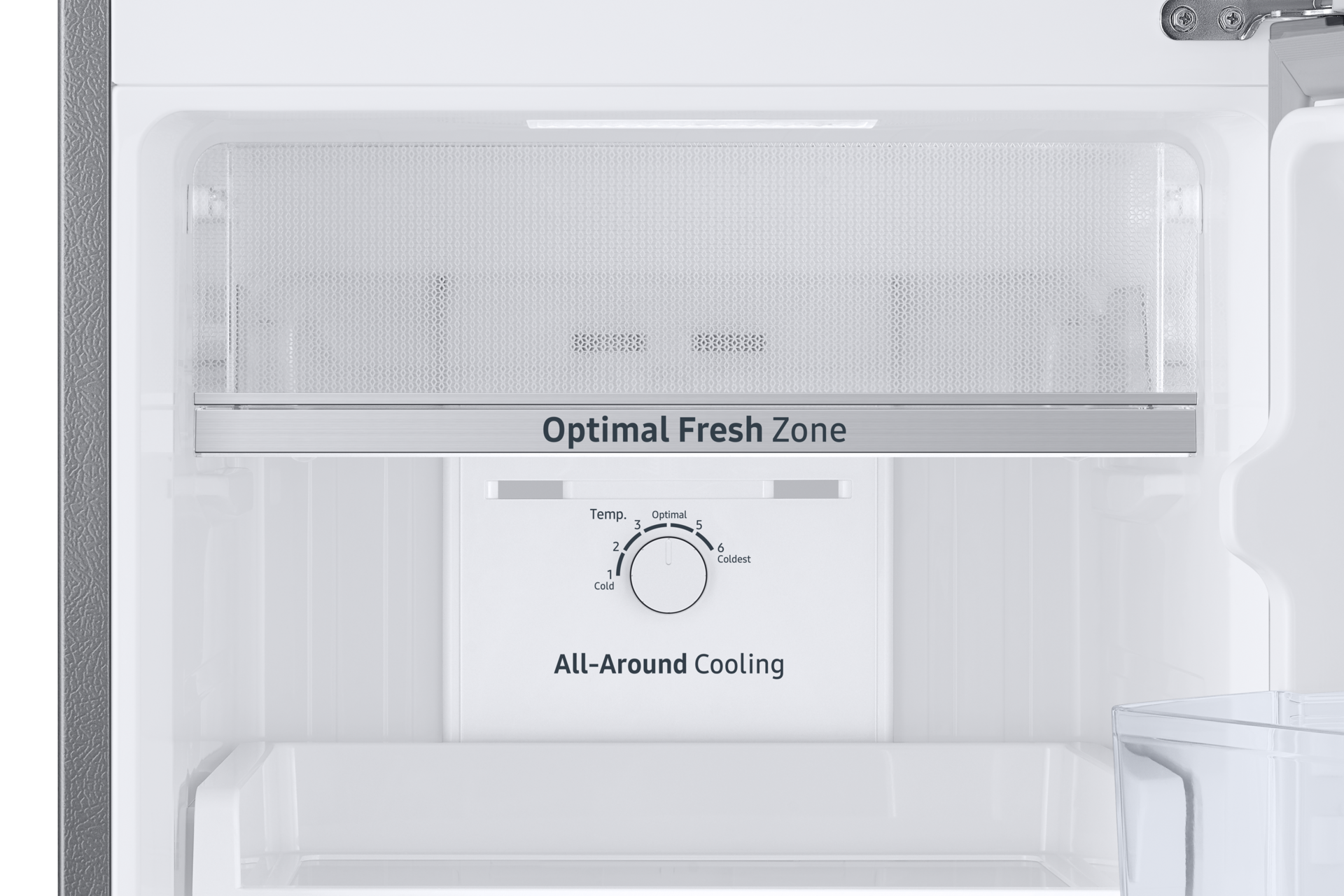 RTF380G Top Mount Freezer RT25F4032S8/SH Detail3 Silver 