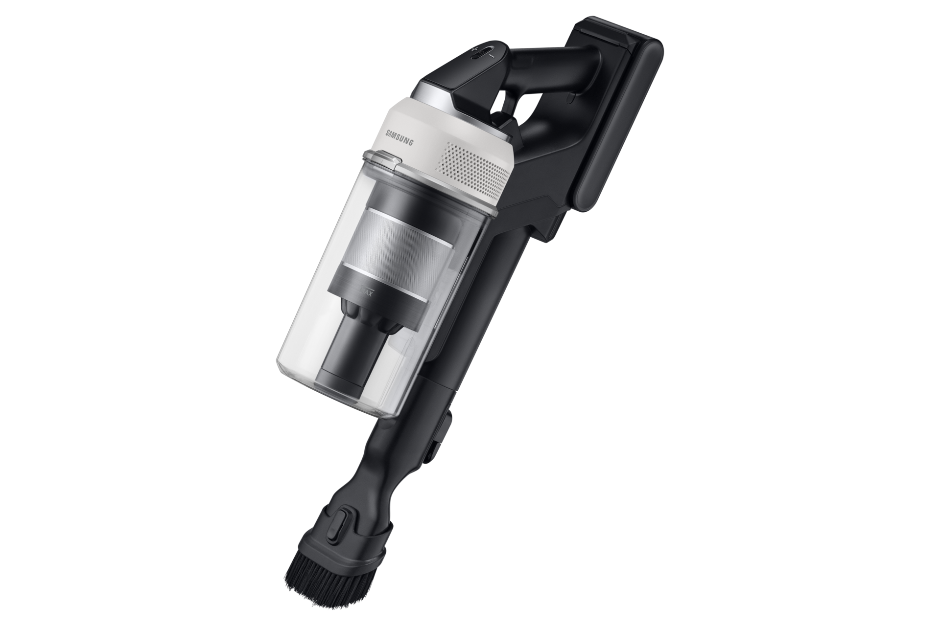 Jet 85S Stick VC 250W / 60 Min. 2.43kg with the Slim LED Brush Accessory-With-Body2 Satin Greige 